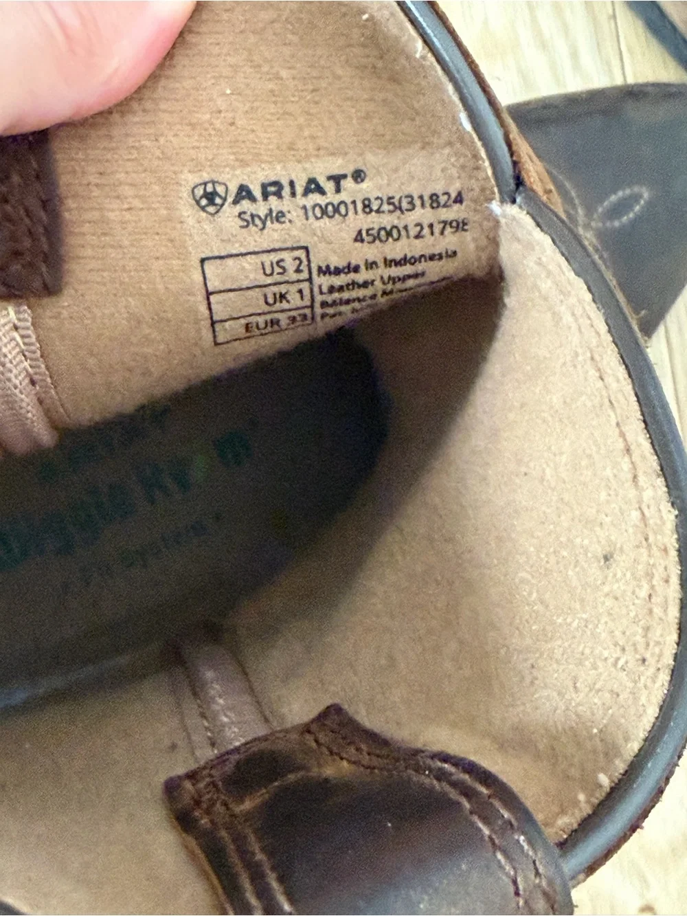 Ariat Kids Brown Western Pull-On Boots
